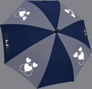 Zhoodz 'Dog Heart' Umbrella RRP £23.50 (reflective)
