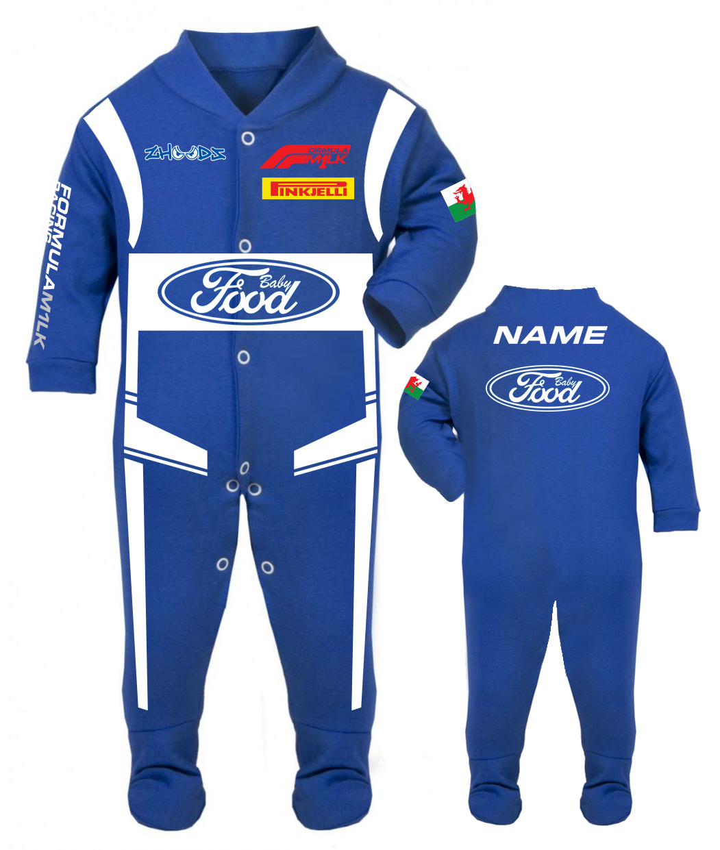 F1 Baby Food Race/Sleep Suit – Zhoodz
